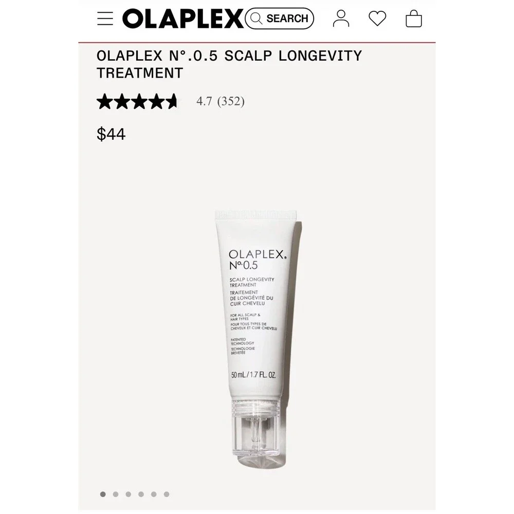 Olaplex No. 0.5 Scalp Longevity Treatment 1.7 oz New In Box